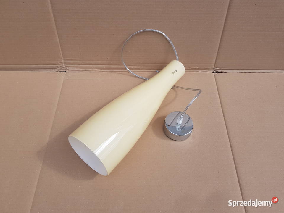 Lampa wisząca ECRU MURANO GLASS butelka 1x100W Warszawa sprzedam