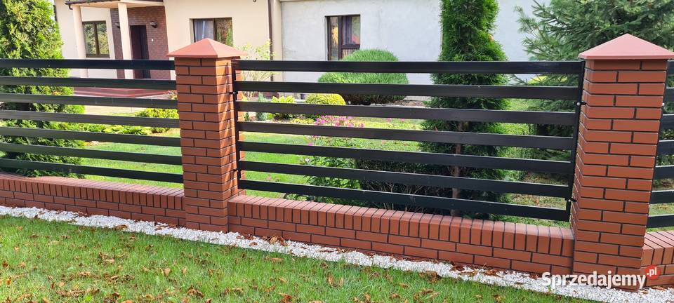 słupki ala klinkier murki imitacja klinkieru Sieradz