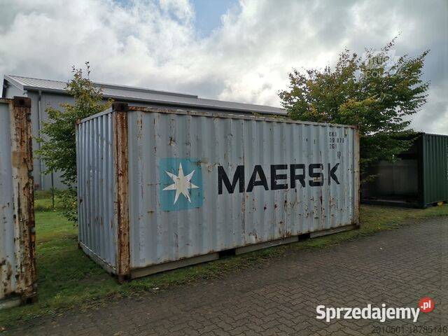 Kontener 20HC sprzedaż z placu transport zachodniopomorskie Łobez