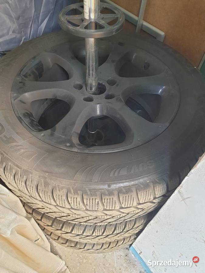 Koła zimowe alufelgi czarne oryginalne Honda Kia Samochodowe Mińsk Mazowiecki