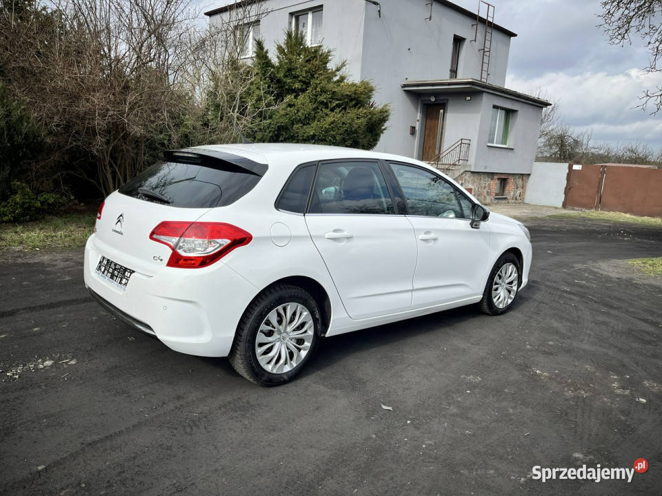 Citroen C4 16 eHDi II 2010 biały wielkopolskie Jarocin