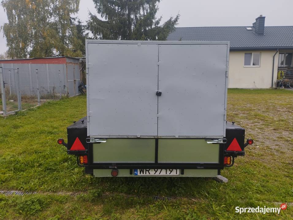Sprzedam przyczepe samochodowa produkcji Suski Radom