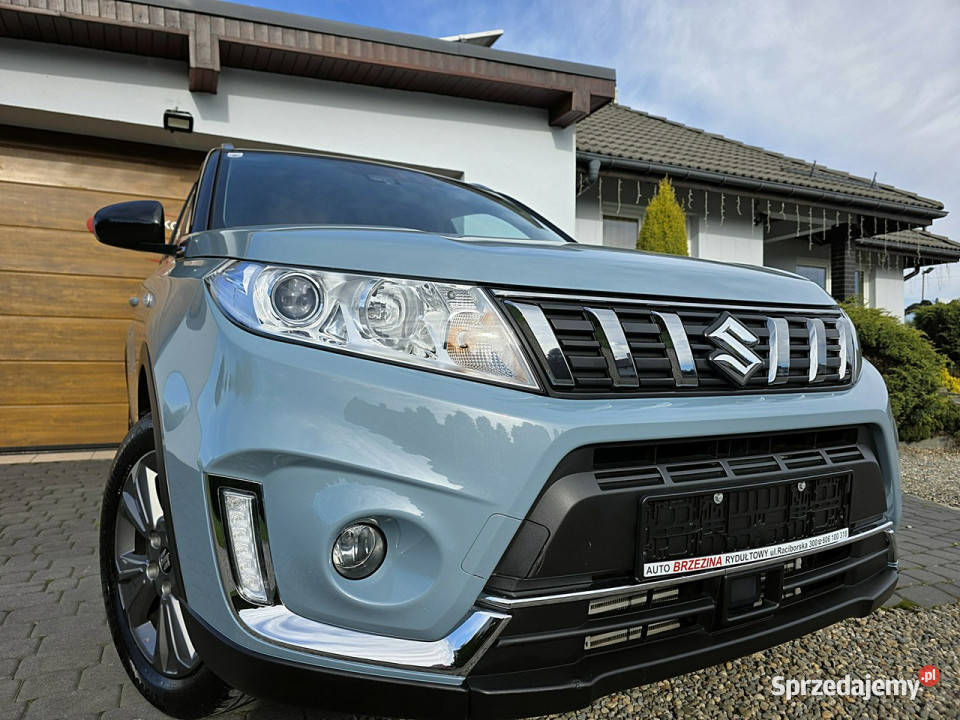 Suzuki Vitara serwis ASO 4x4 hak III 2019 lakier metallic śląskie Rydułtowy sprzedam