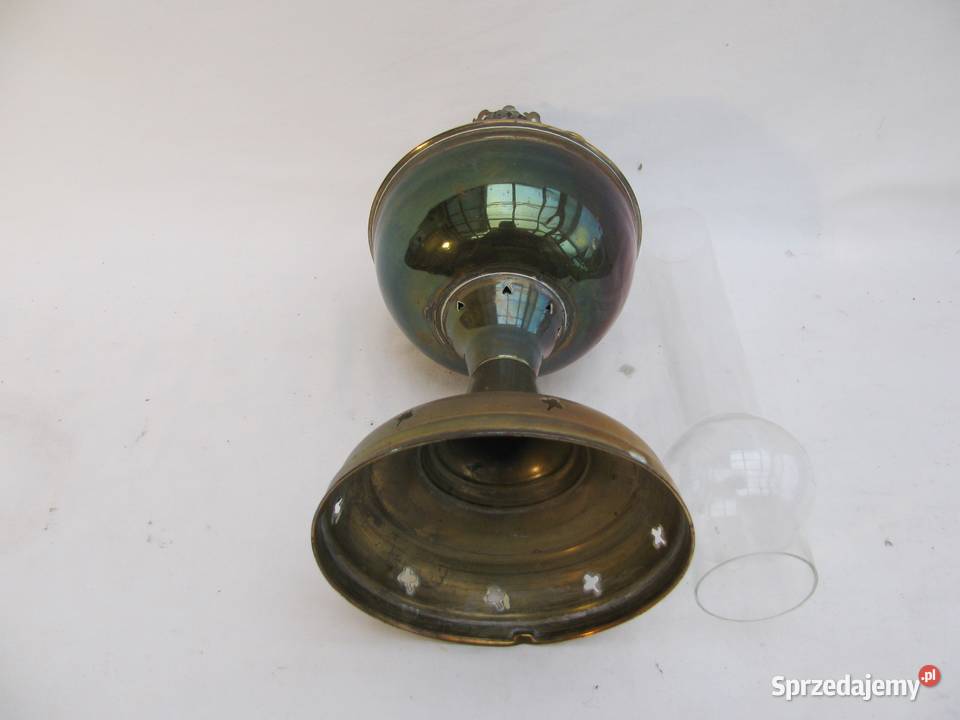 Lampka Lampa naftowa mosiądz sprzedam