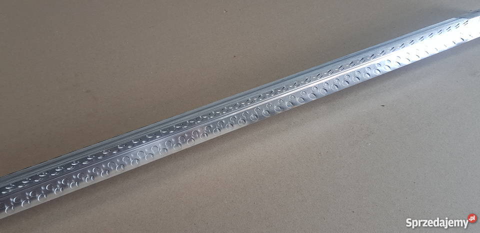 Narożnik aluminiowy perforowany 23x23 3m350