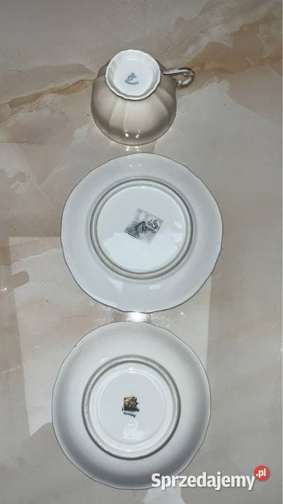 Filiżanka z talerzykiem Anna Carina Furstenberg Gdańsk