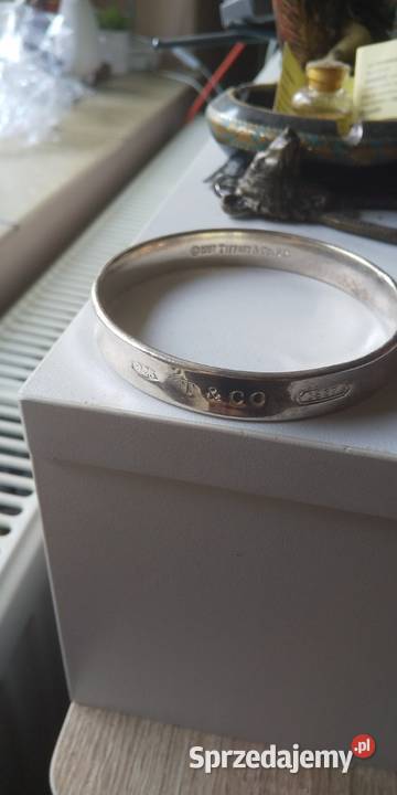 Okazja Bransoletka Tiffany Co 1837 1997r Srebro Ślesin sprzedam
