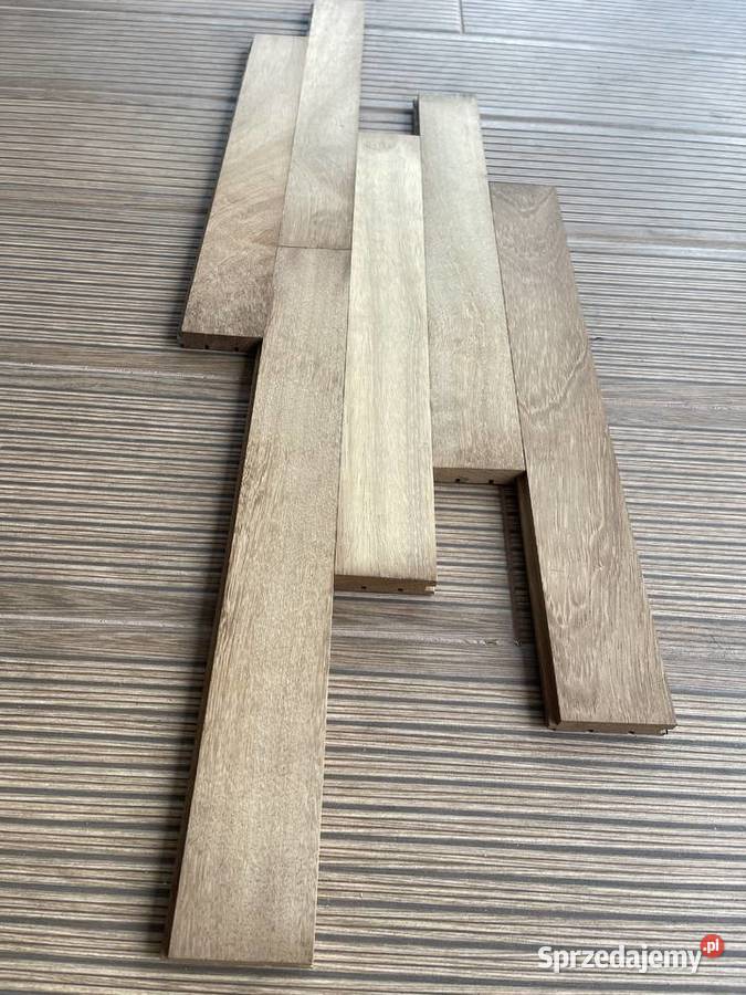 Deska IROKO parkiet 15x60x300600mm lity surowy sprzedam