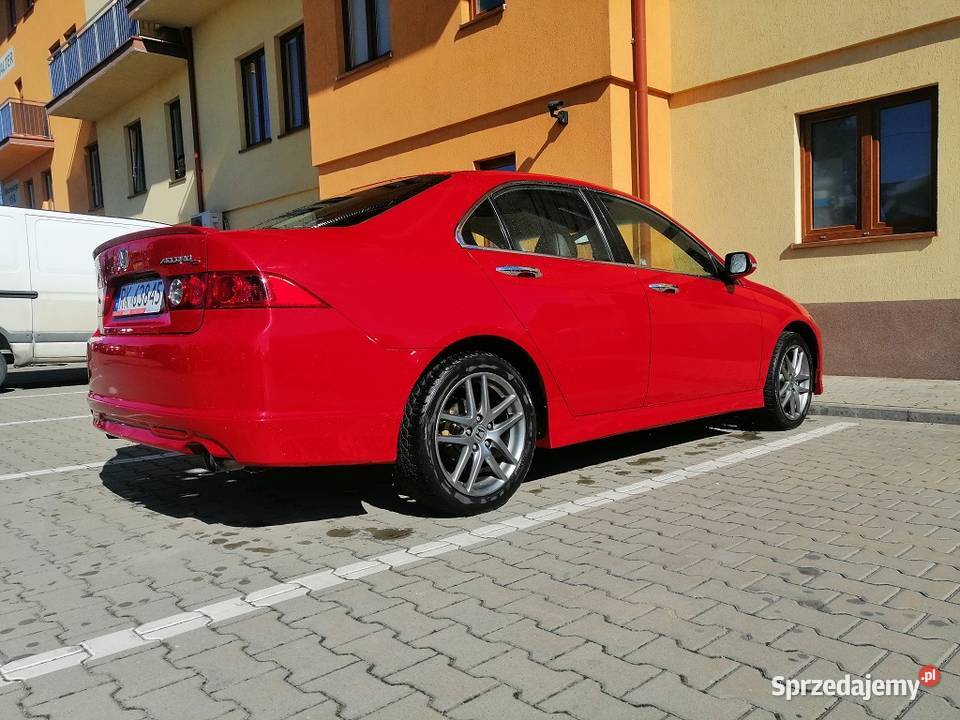 Honda Accord TypeS polift 190 CZERWONA