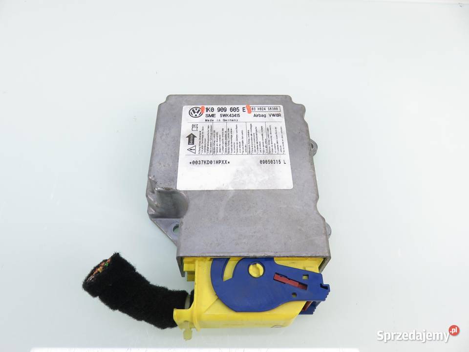 MODUŁ AIRBAG VW GOLF PLUS 5M1 521 1K0909605E małopolskie