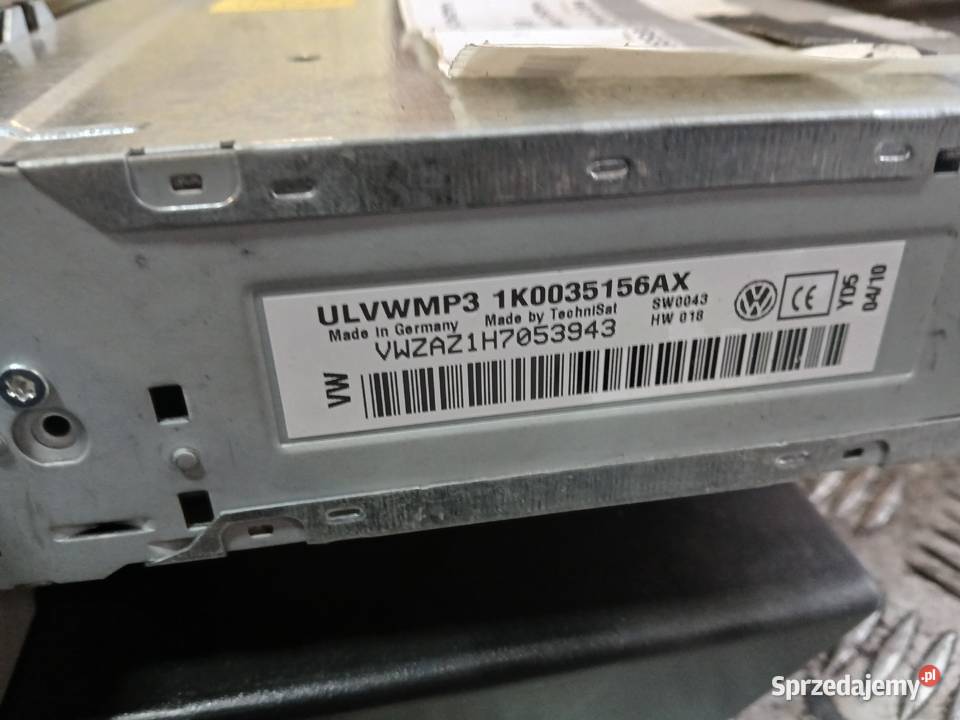 Radio fabryczne Volkswagen Golf V Touran I Radłów