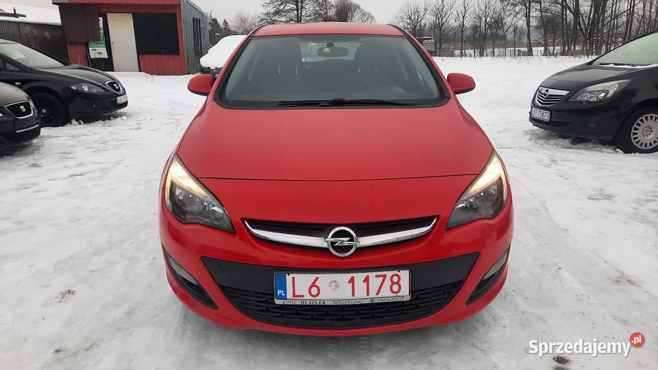 Opel Astra IV Lift 14 16V Benzyna 2012 r Klima Kraśnik