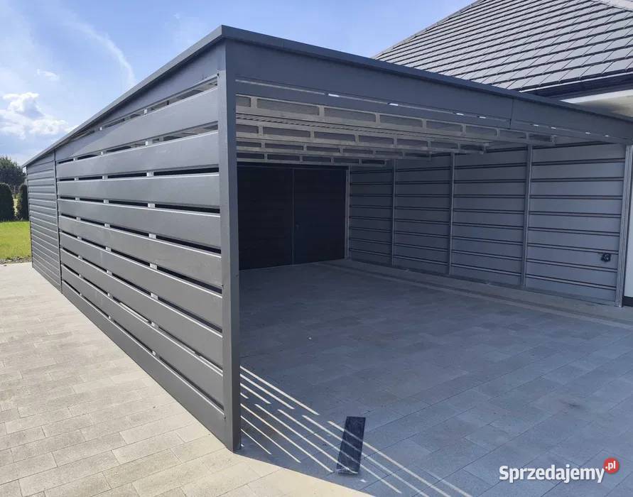 GRAFIT CARPORT ALTANA na pojazd Garaże Garaż Wałbrzych