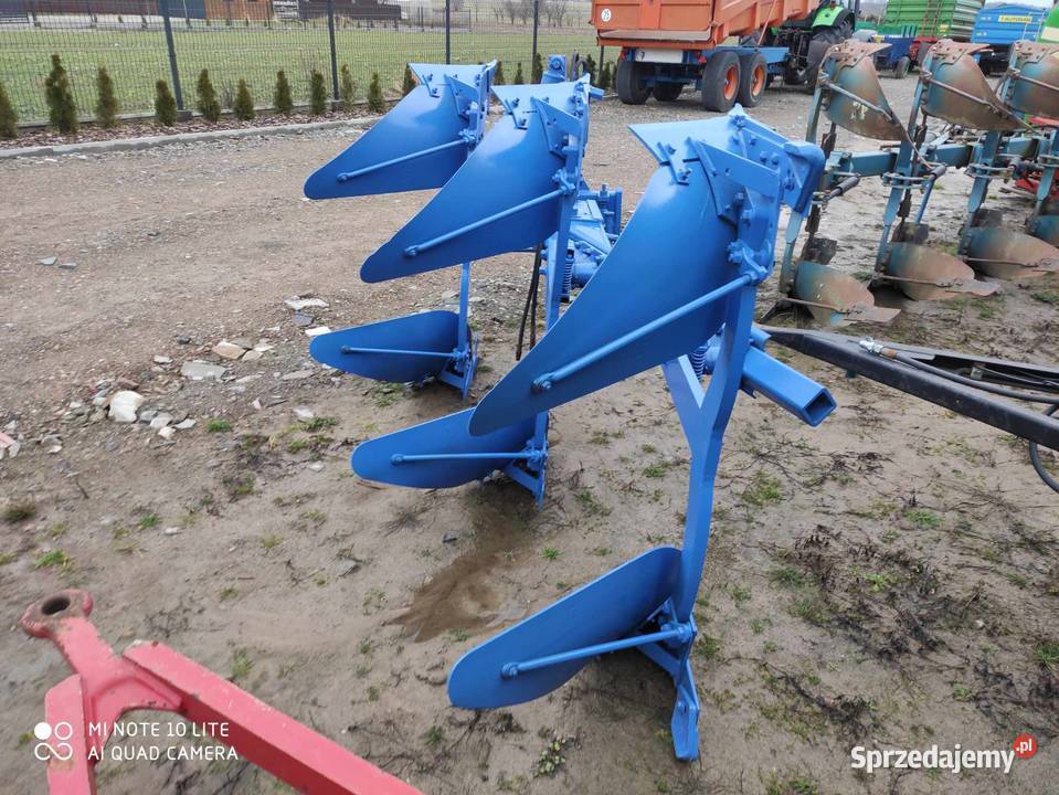 Pług obrotowy Rabewerk 3 skibowy na sprężynie nieuszkodzony Radom