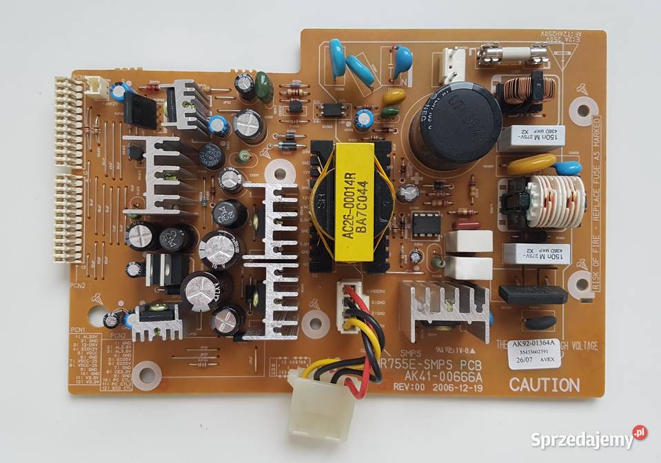 Samsung DVDHR753 HR755 PCB AK4100666A AK9201364A Legnica