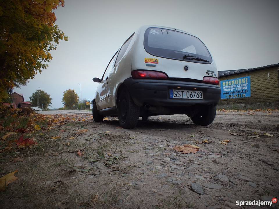 FIAT SEICENTO VANOKAZJA 1100 LPG GAZ PRZEGLĄD Starogard Gdański