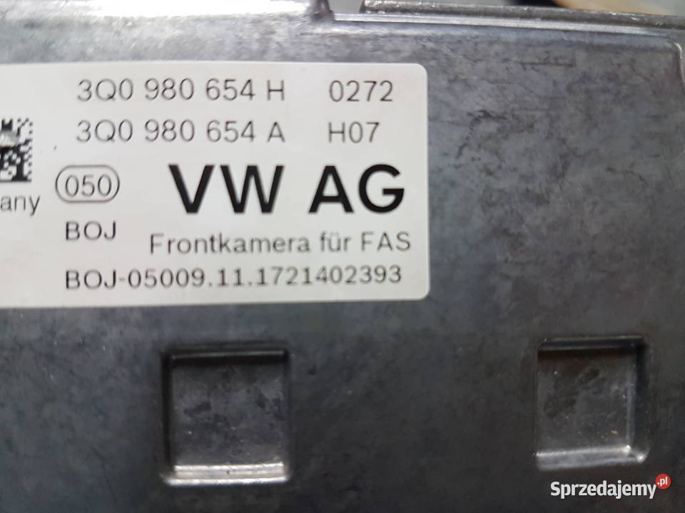 VW SKAOD AUDI KAMERA ASYSTENT PASA 3Q0980654H Turek