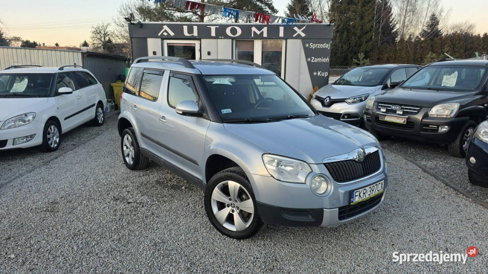 koda Yeti SPRZEDANY Nowy Rozrząd 4x4 Hak 20D 1 światła przeciwmgielne Świdnica