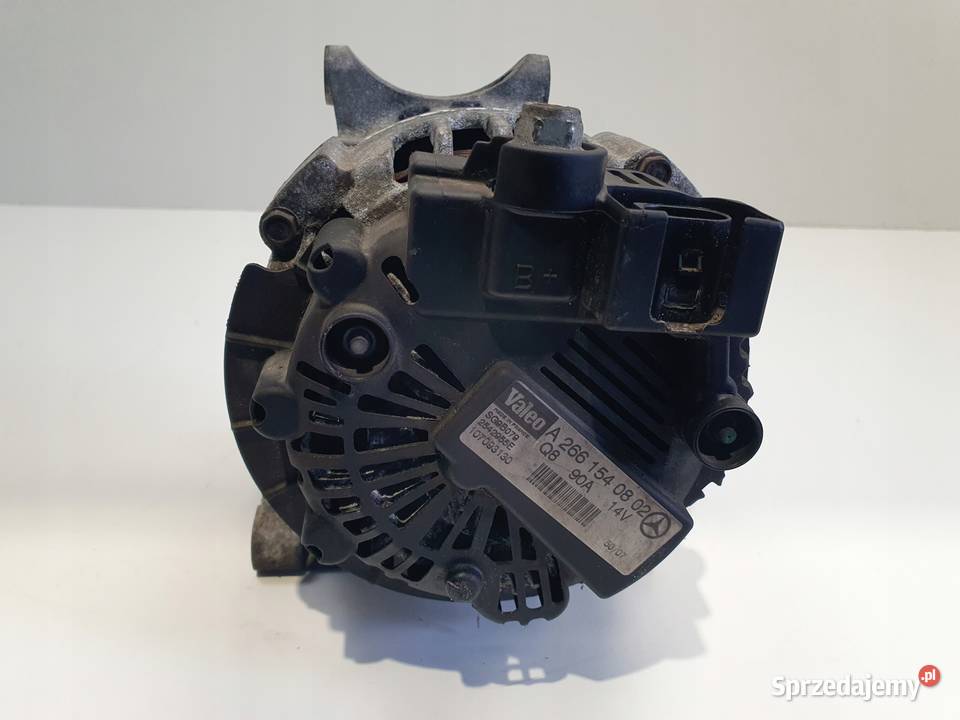 ALTERNATOR Mercedes W169 15 8V valeo A2661540802 Rudka