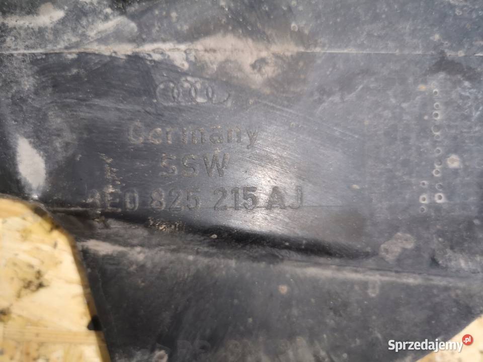 OSŁONA PODWOZIA AUDI A4 B6 B7 LEWA 8E0825215AJ Przystajń