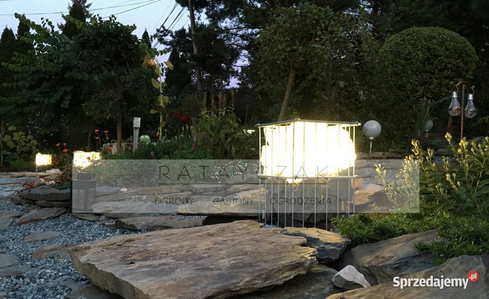 Mur gabionowy 200x180x40 solidny kompletny 5 lat lubuskie Gorzów Wielkopolski