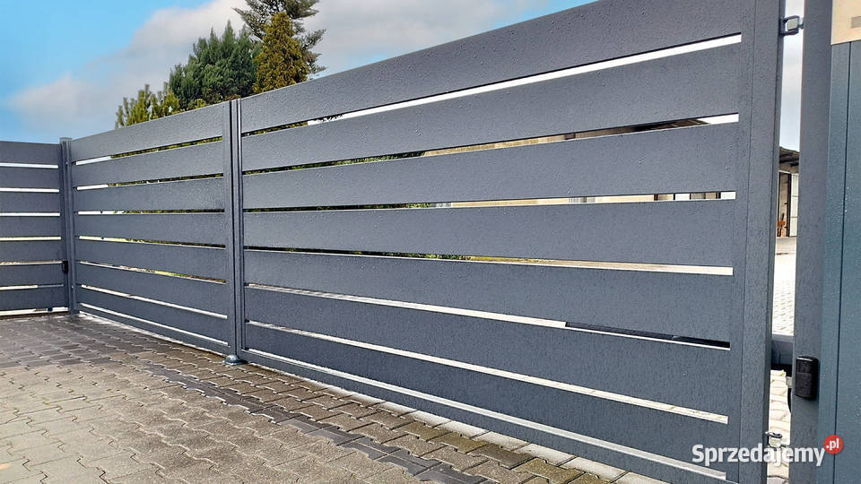 Najtańsza brama suwana przesuwana rama stelaż przesuwna Bramy Czarna Białostocka