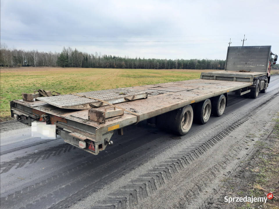 Naczepa do transportu maszyn FRUEHAUF CNPTA3 Rostek sprzedam