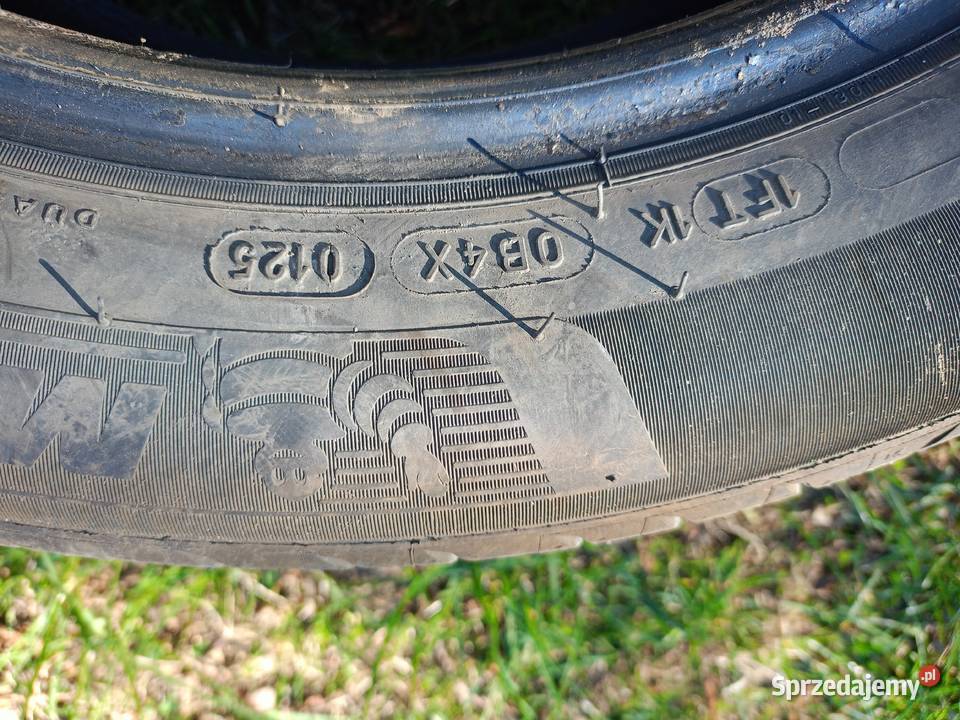 Sprzedam Opony Michelin 19555 R16 pomorskie