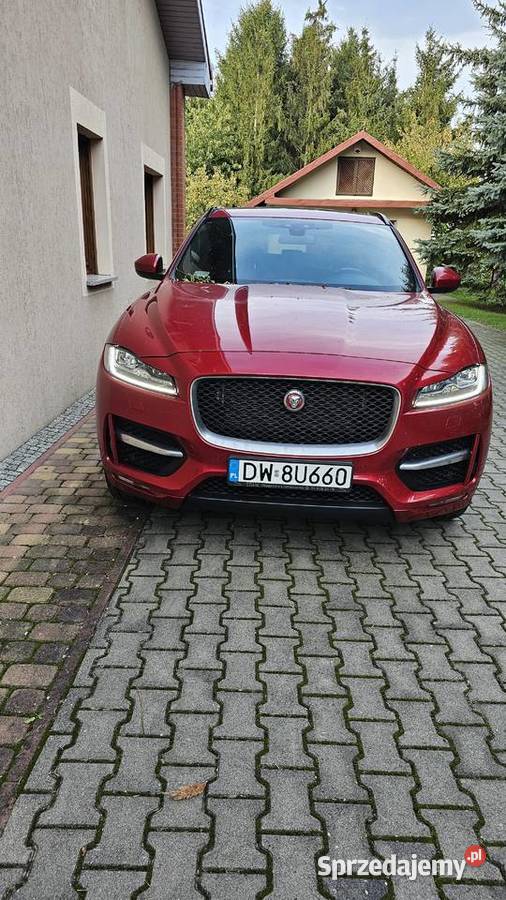 Jaguar FPace 20 i4D AWD RSport nawigacja Środa Śląska