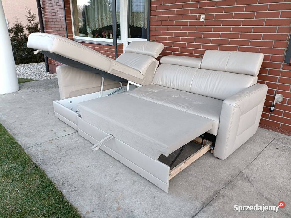 Sprzedam narożnik ze skory Konin