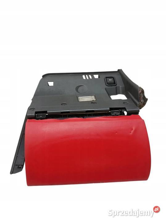 SCHOWEK PRAWY PASAŻERA DESKI CZERWONY 80600005