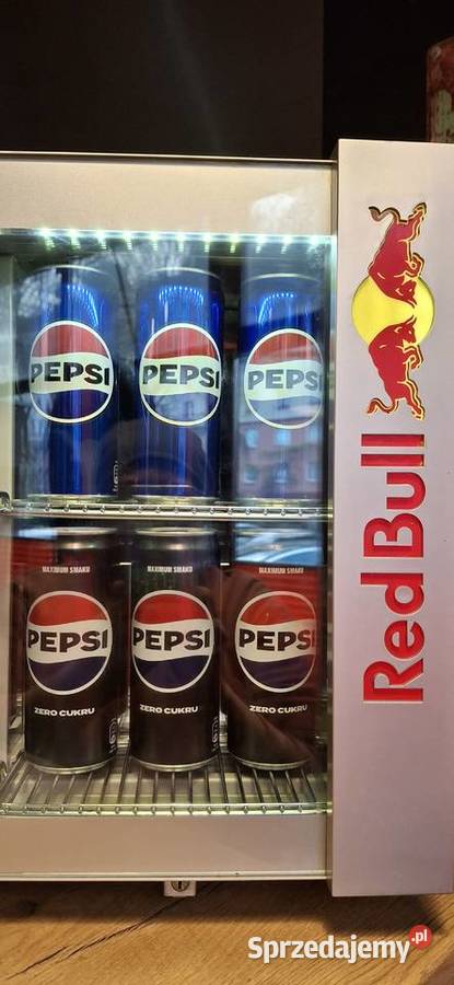 Wyprzedaż Lodówka nablatowa Redbull Warszawa sprzedam