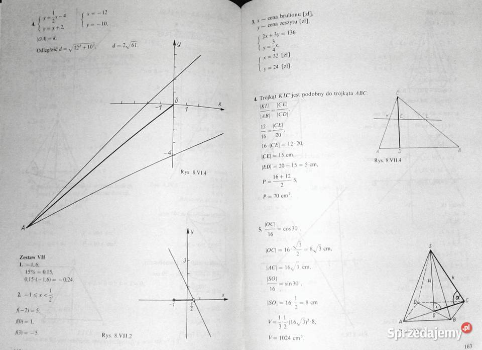 Zbiór zadań z egzaminów wstępnych z matematyki Chełm