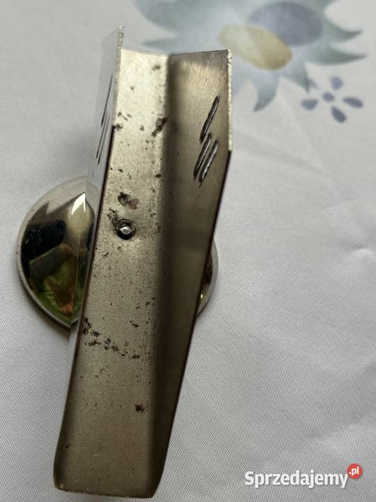 Serwetnik metalowy vintage Serwetniki i obrączki lubelskie Lublin