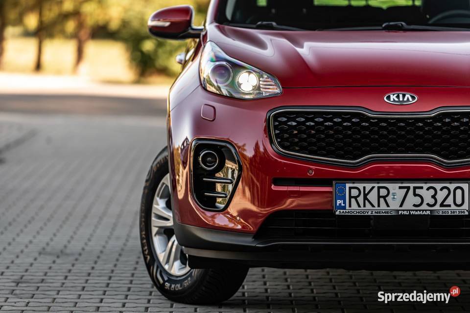 Kia Sportage 2016r benzyna światła LED Zalesie