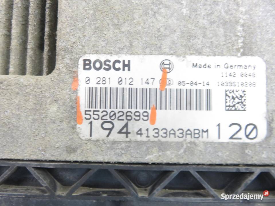 STEROWNIK FIAT CROMA II 19 D Multijet 120