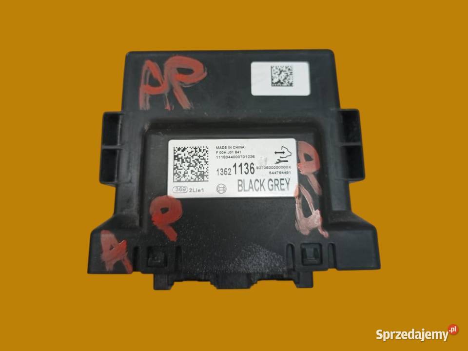 MODUŁ BLACK GREY 13521136 Opel Insignia II 2017