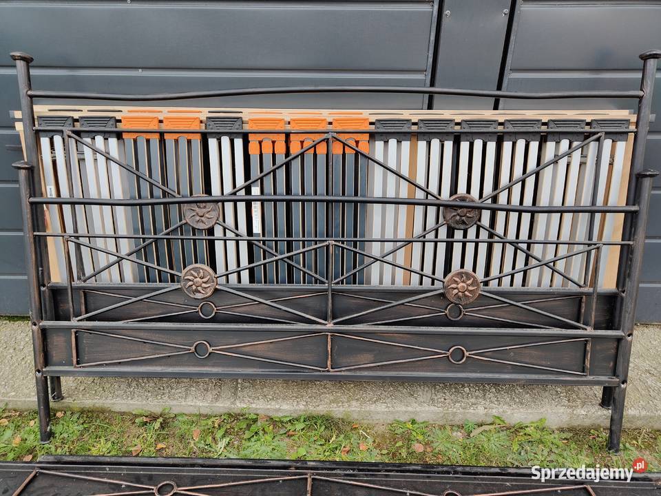 Łóżko metalowe 180x200