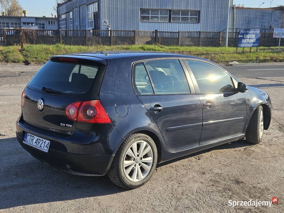 VW Golf V 20 TDI 140 BKD fabrycznie Bez DPF Do 2000cm3 Turzno sprzedam