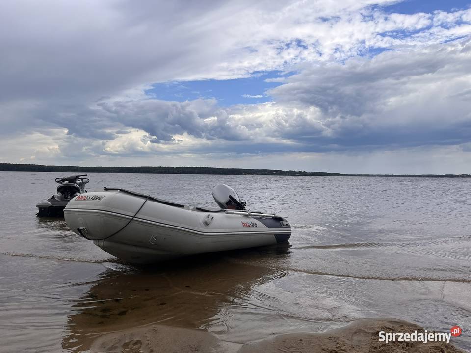 Ponton Honda HonWave MS320 silnik Honda BF10D 10 Pozostałe łódzkie Łódź