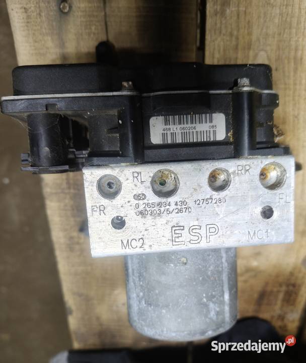 POMPA ABS ESP SAAB 95 95 LIFT 0509 0265234430 Rok produkcji 2006 sprzedam
