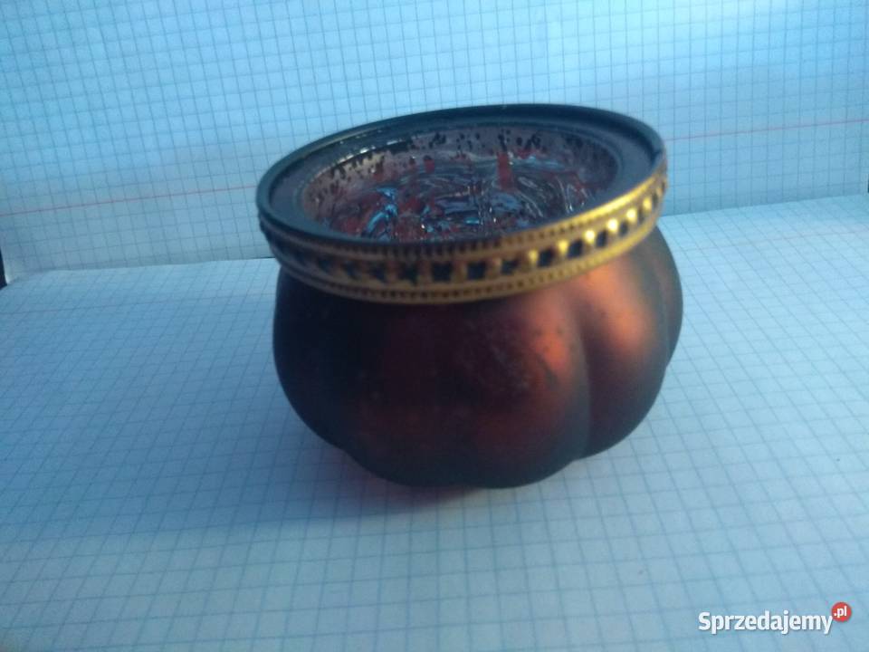 Ozdoba szydełkowa ANIOŁEK DZWONEK świecznik Katowice