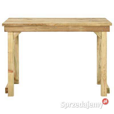 vidaXL Stół ogrodowy 110x79x75 impregnowana Warszawa