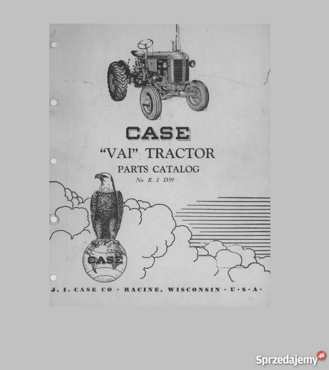 Case VAC11 VAC12 VAC13 VAI katalog części Kielce