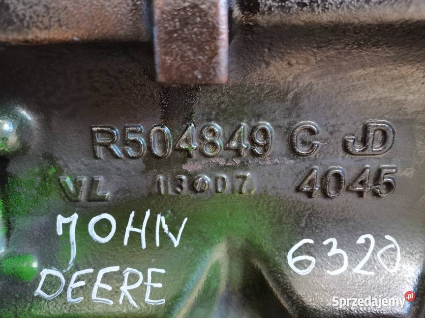 John Deere 6320 Układ korbowo tłokowy R509849 C Pozostałe Wilkowo