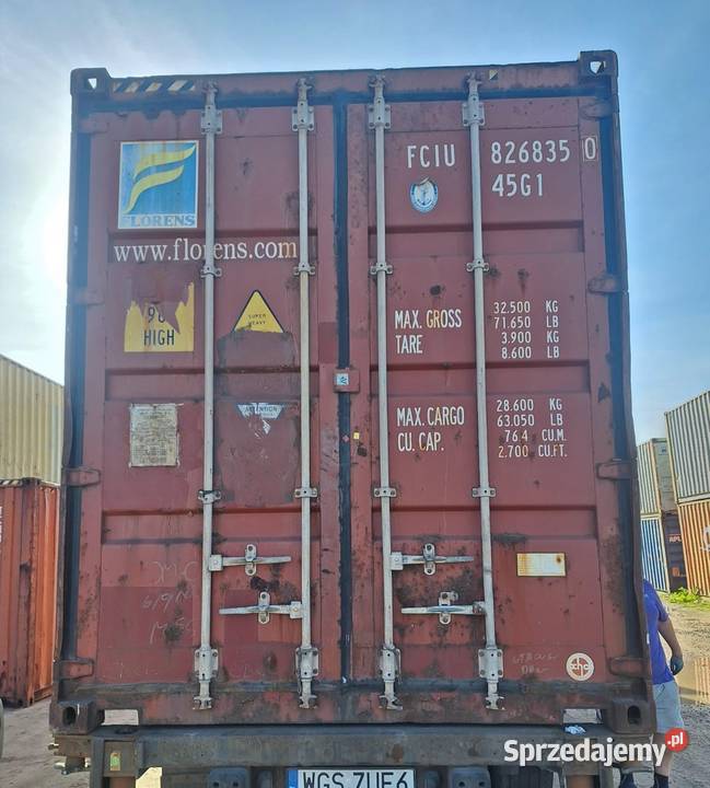 Kontener morski NOWY 12 metrowy40HC lubelskie