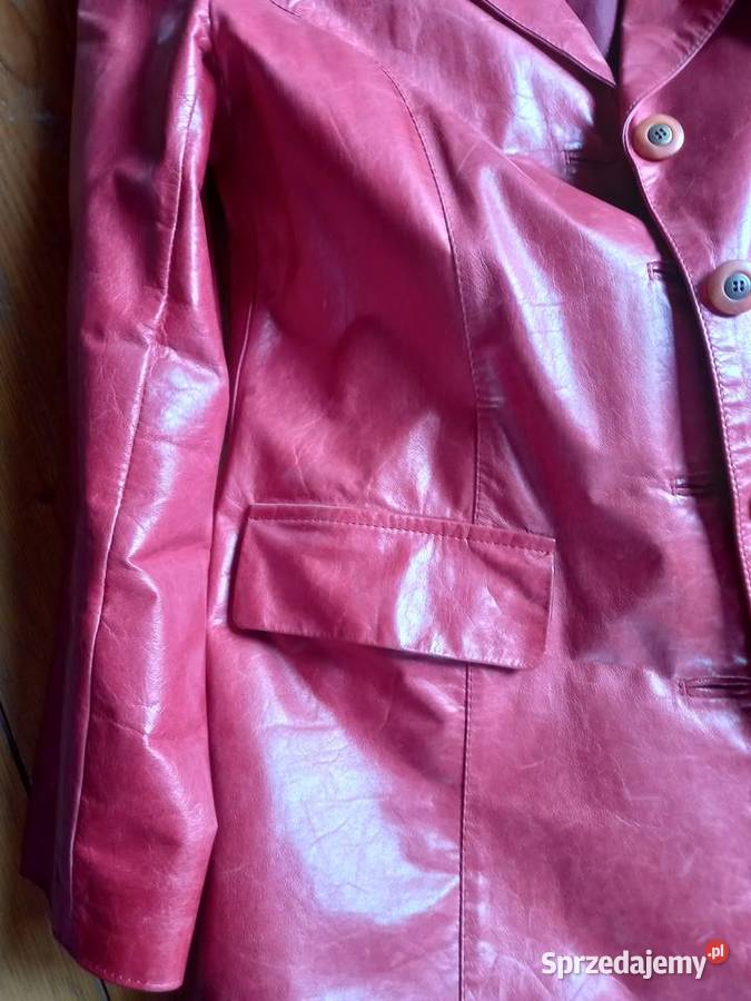 Płaszcz damski ze skóry śląskie Szczyrk