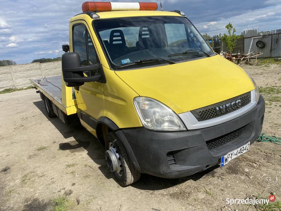 Autolaweta Iveco Daily 72c17 platforma 3600kg łódzkie Opoczno