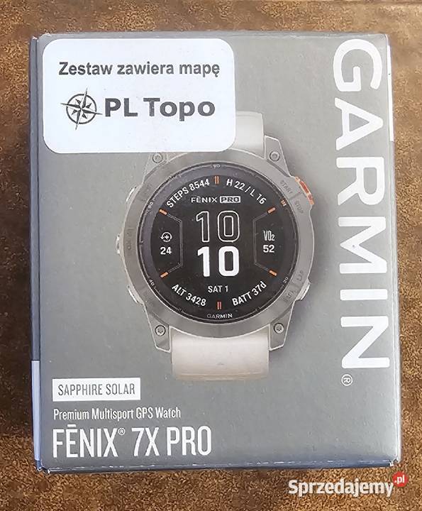 Garmin 7x PRO SAPPHIRE SOLAR MAPY Wronki sprzedam