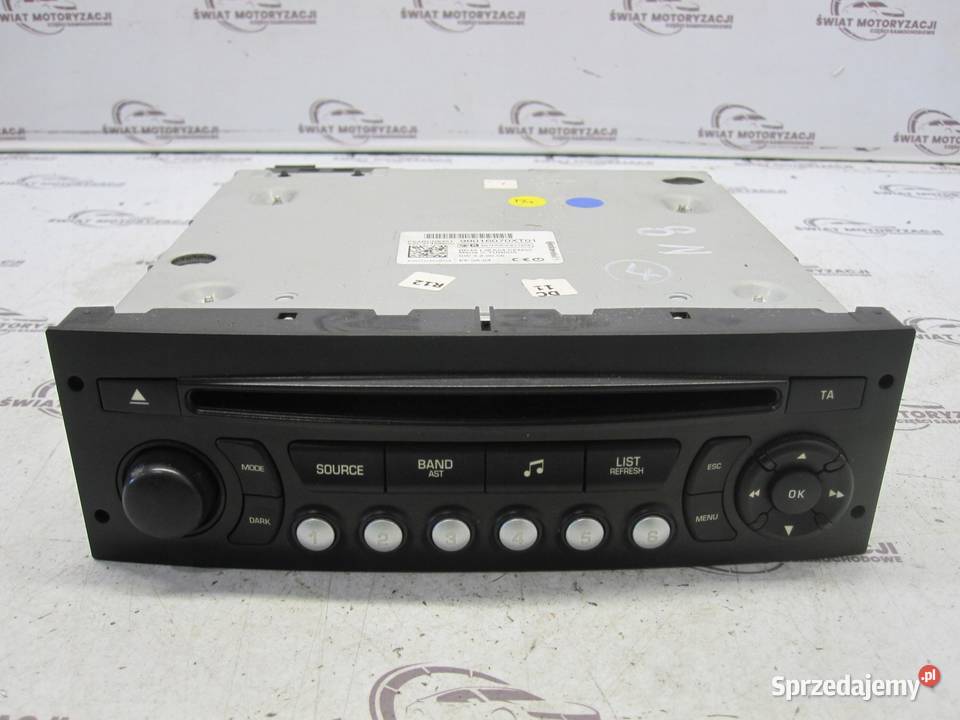 CITROEN C3 II 12r radio CD 98016070XT